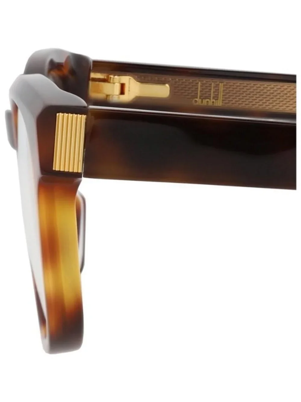 New Dunhill Mens Round/Oval Havana Havana Transparent Fashion Designer Eyeglasse